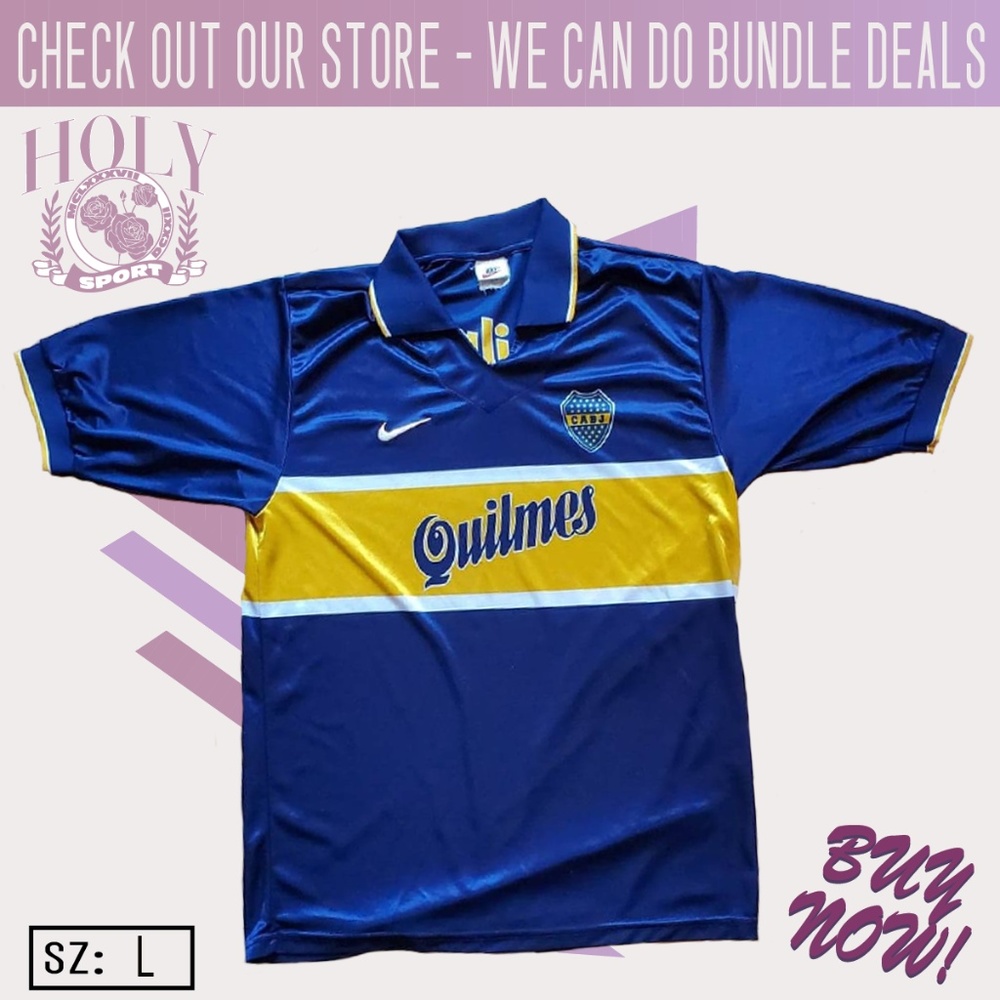 Quilmes  CABJ Boca Juniors Argentina Vintage Nike